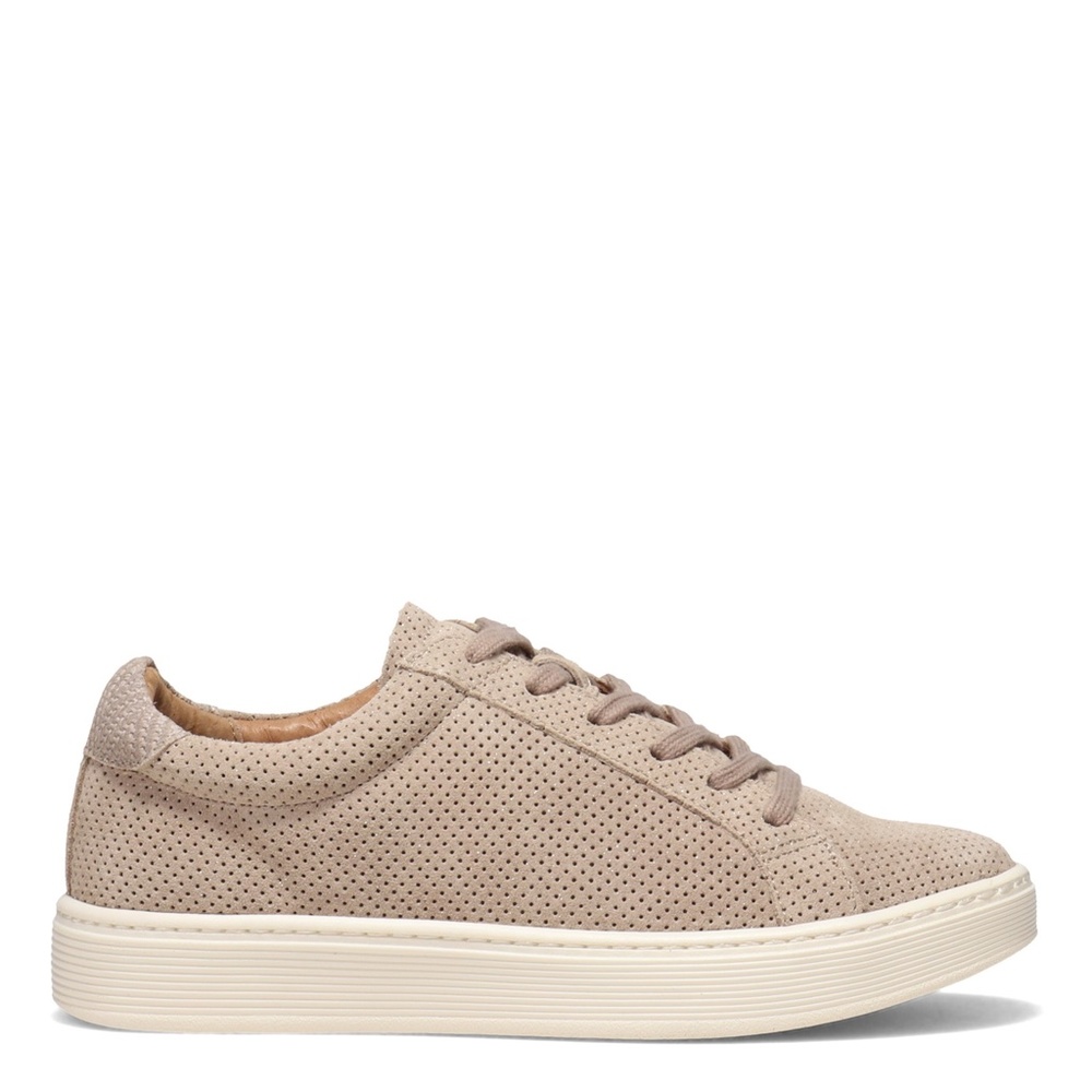 NWT Sofft, Somers Tie Sneaker, Mist Grey/Beige, US 7.5